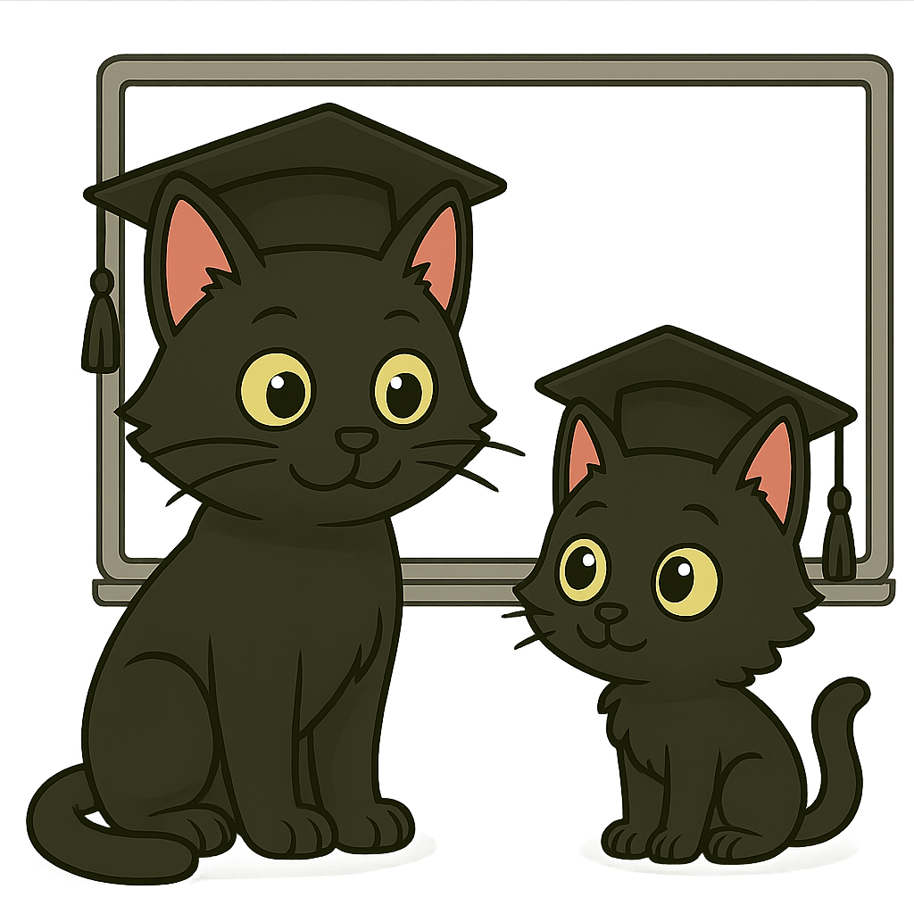 Mad Black Cat