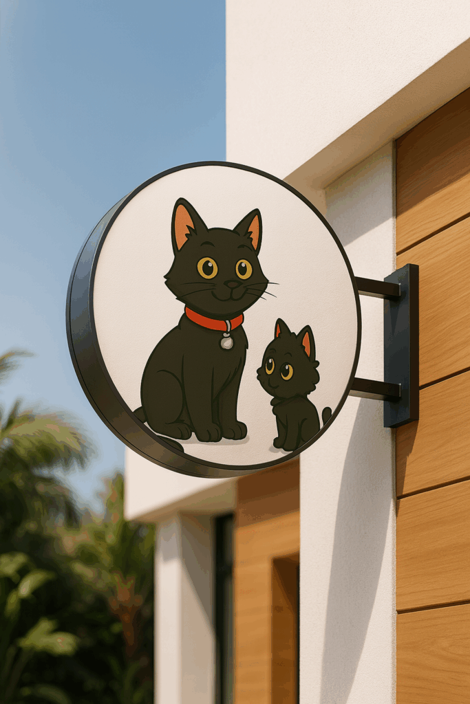 Mad Black Cat