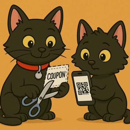 ODC and Lanson - paper coupons vs digital vouchers