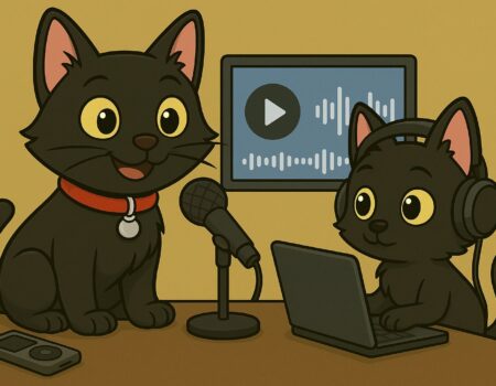 ODC and Lanson doing a video podcast