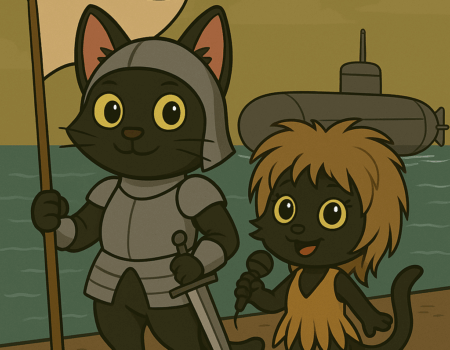 ODC and Lanson as Joan of Arc and Tina Turner