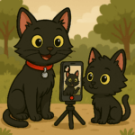 ODC and Lanson film a TikTok