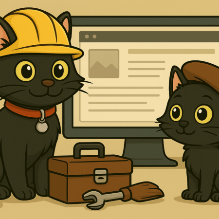 ODC and Lanson prepare to work on a website