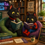 ODC and Lanson enjoy a read with BookTok